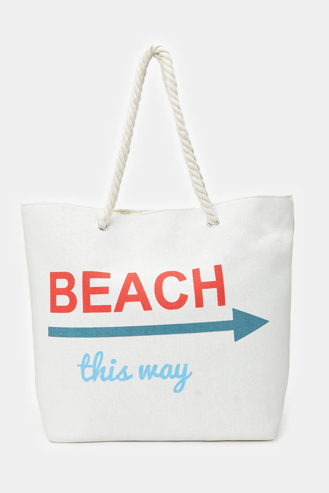 Women Beige Beach This Way Bag sold by Redtag