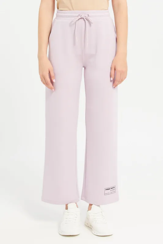 Women Lilac Active Pants sold by Redtag