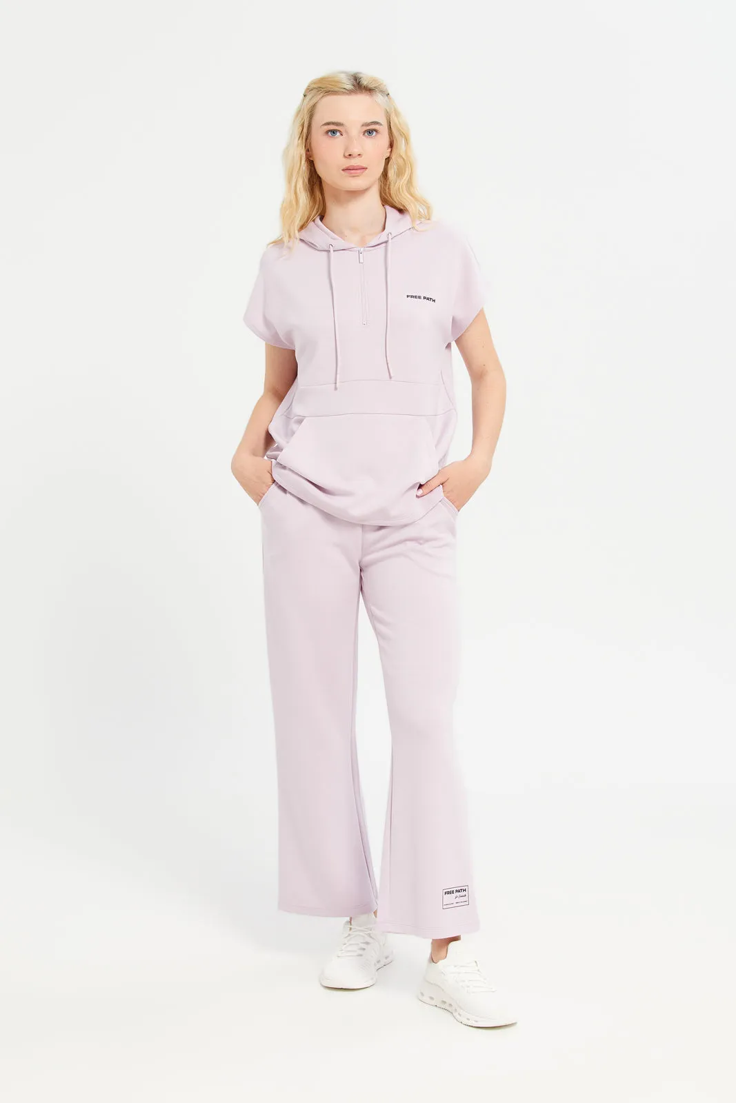 Women Lilac Active Pants sold by Redtag product image thumbnail 2