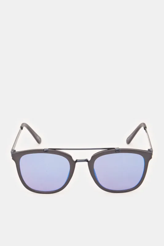 Men Black Wayfarer Sunglasses sold by Redtag