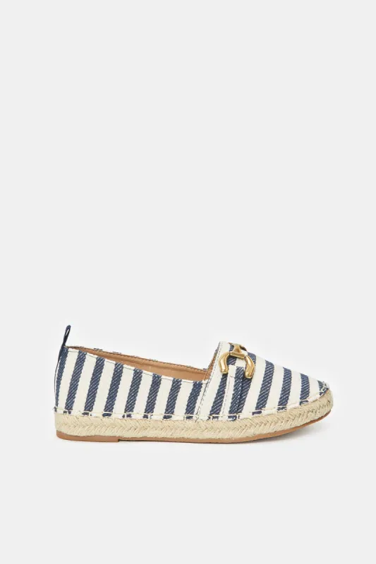 Women Assorted Striped Espadrille sold by Redtag