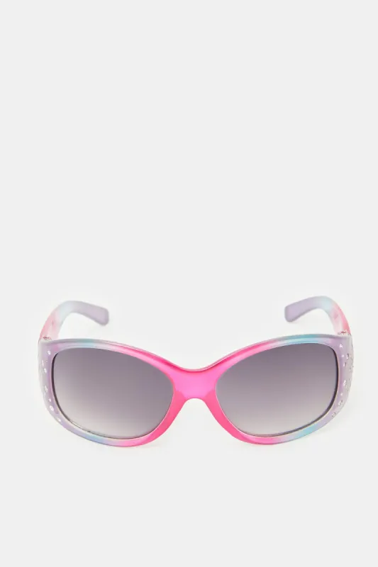 Women Pink Booty Slipper With Pom Pom sold by Redtag