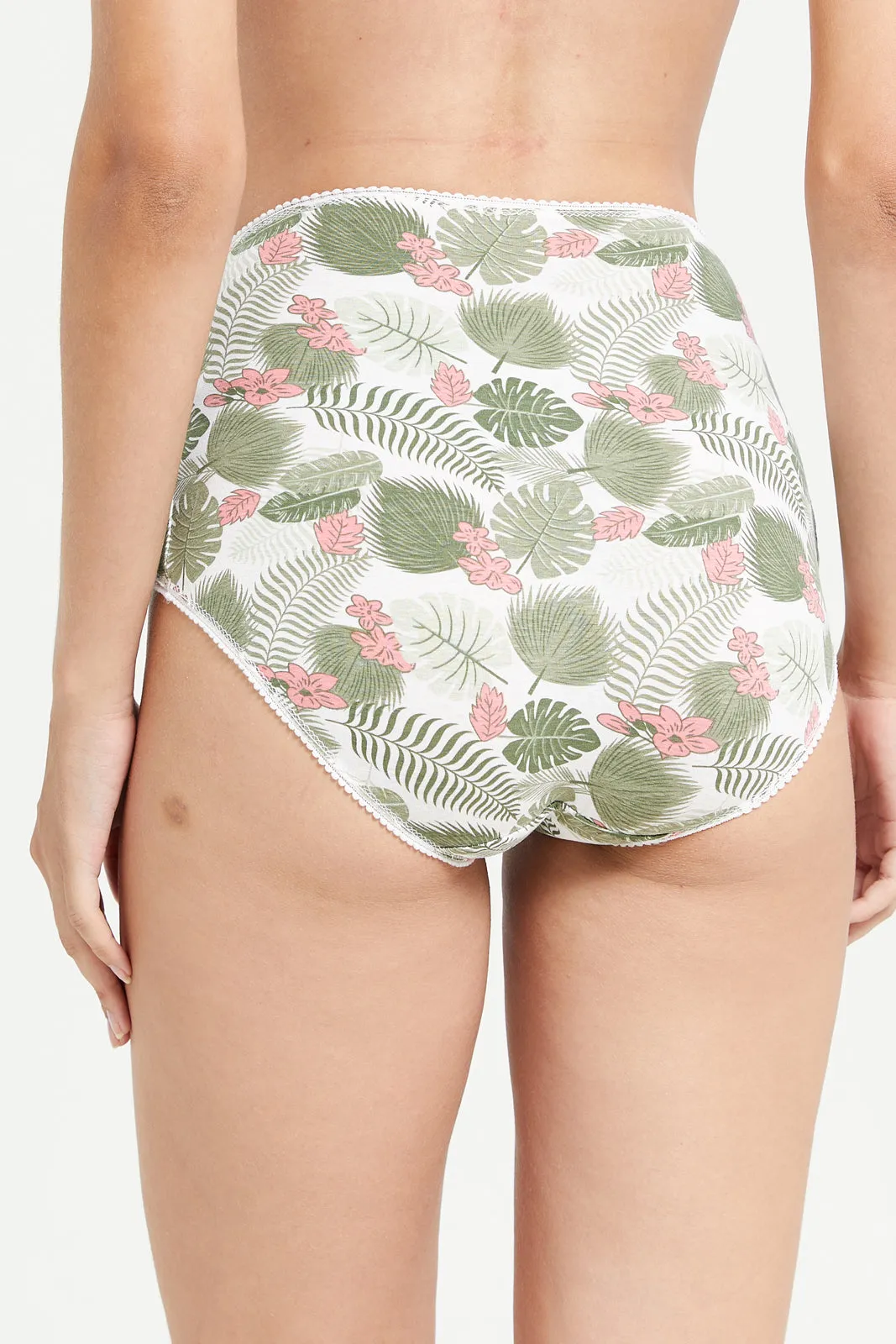 Women Assorted Full Brief Set (Pack Of 5) sold by Redtag product image thumbnail 4