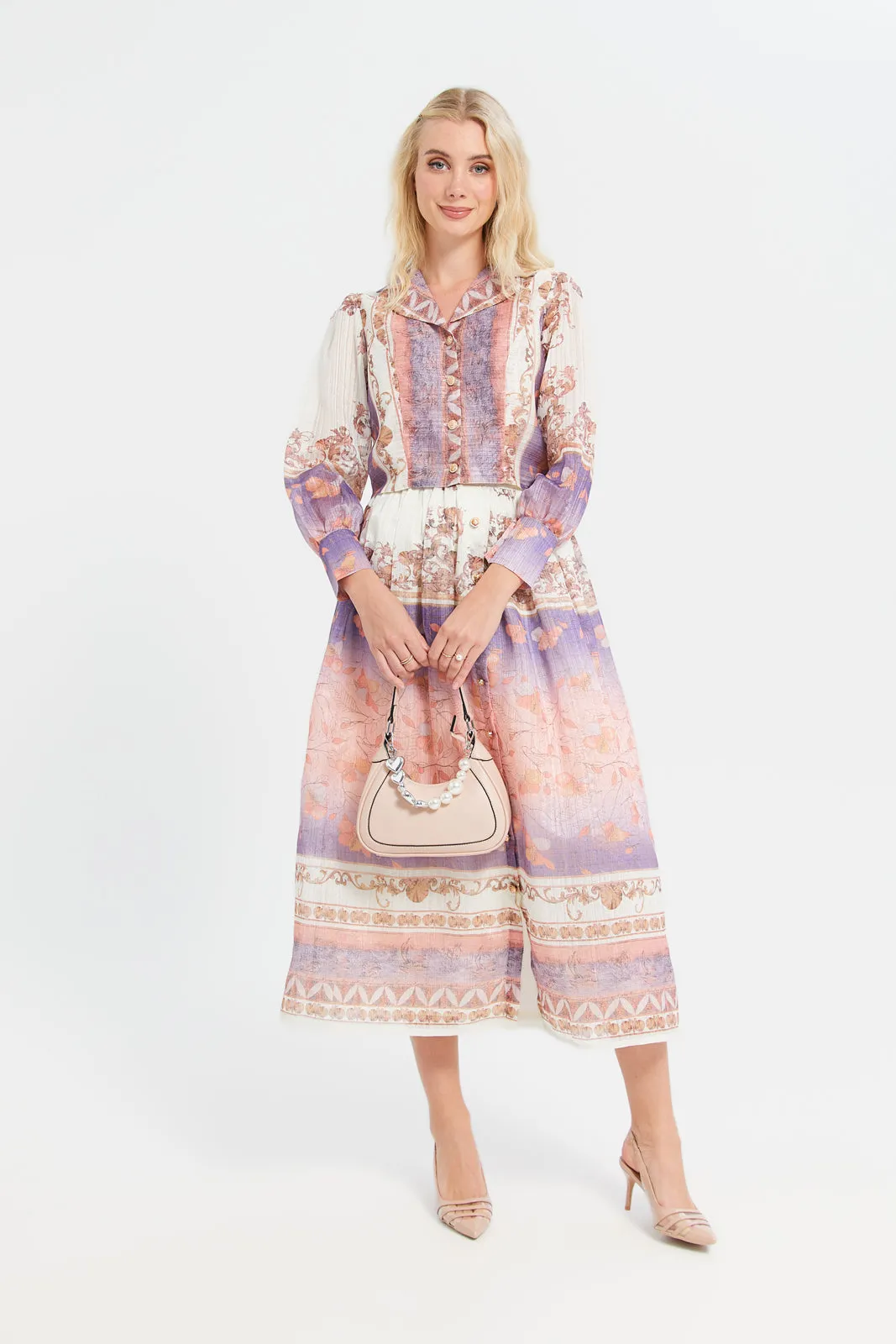 Women Multicolour Printed Shirt Blouse sold by Redtag product image thumbnail 2