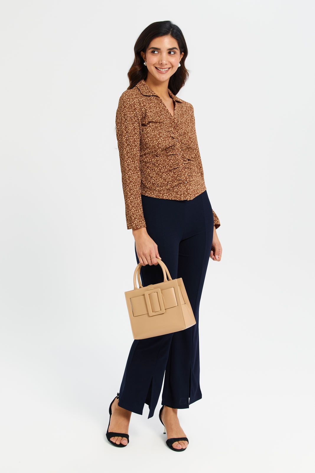 Women Brown Printed Top sold by Redtag product image thumbnail 2