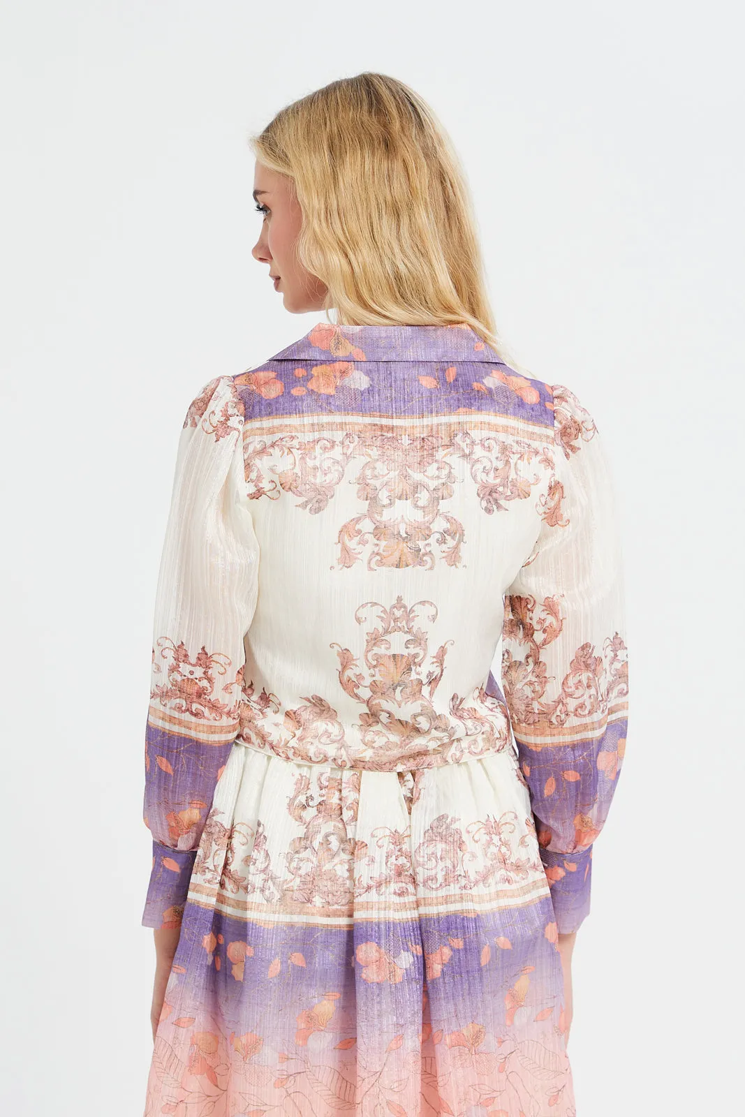 Women Multicolour Printed Shirt Blouse sold by Redtag product image thumbnail 3