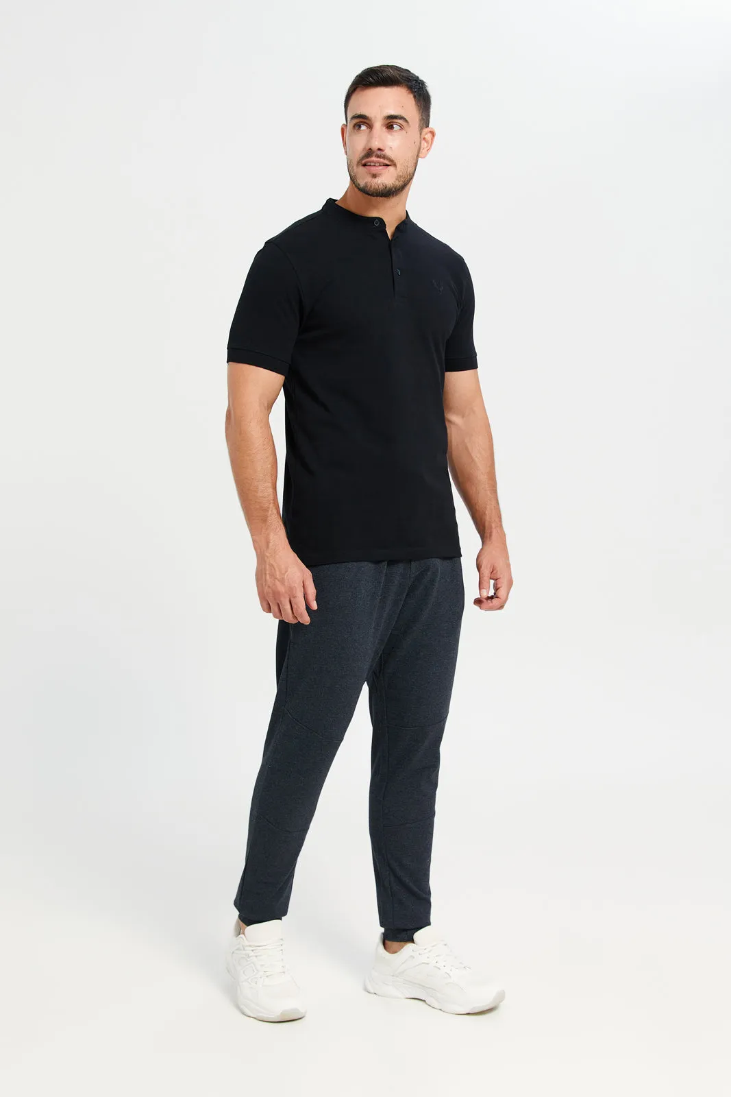 Men Charcoal Jogger Pants sold by Redtag product image thumbnail 2