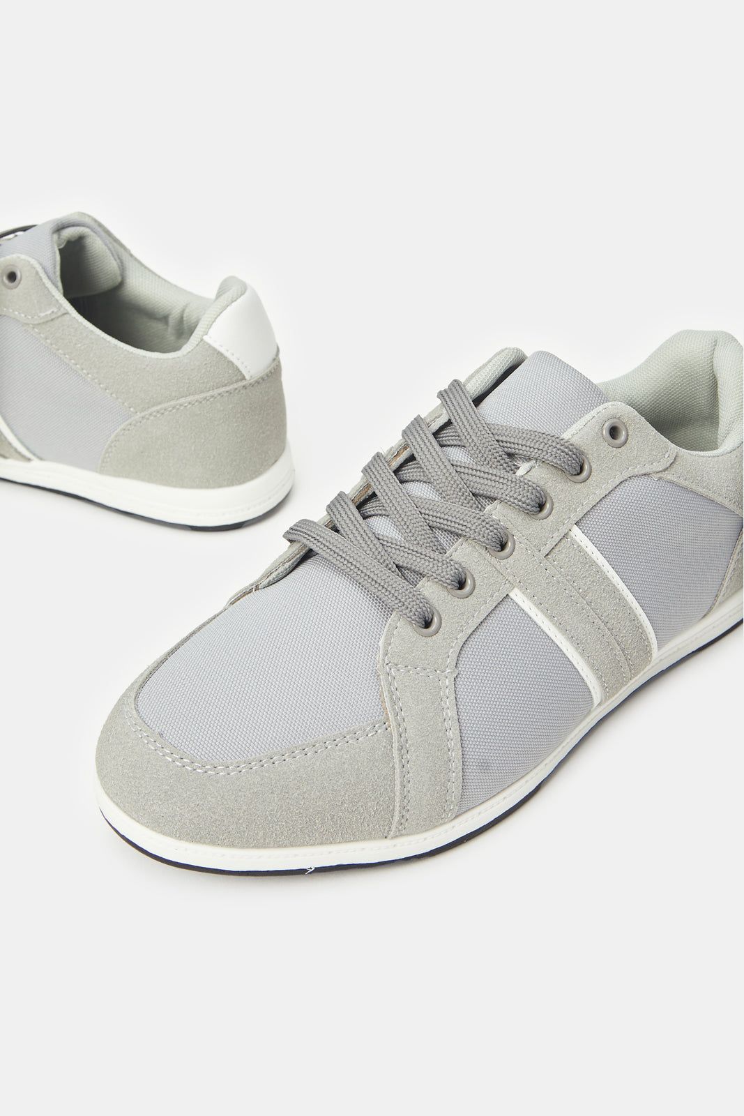 Men Grey Lace Up Sneakers sold by Redtag product image thumbnail 3