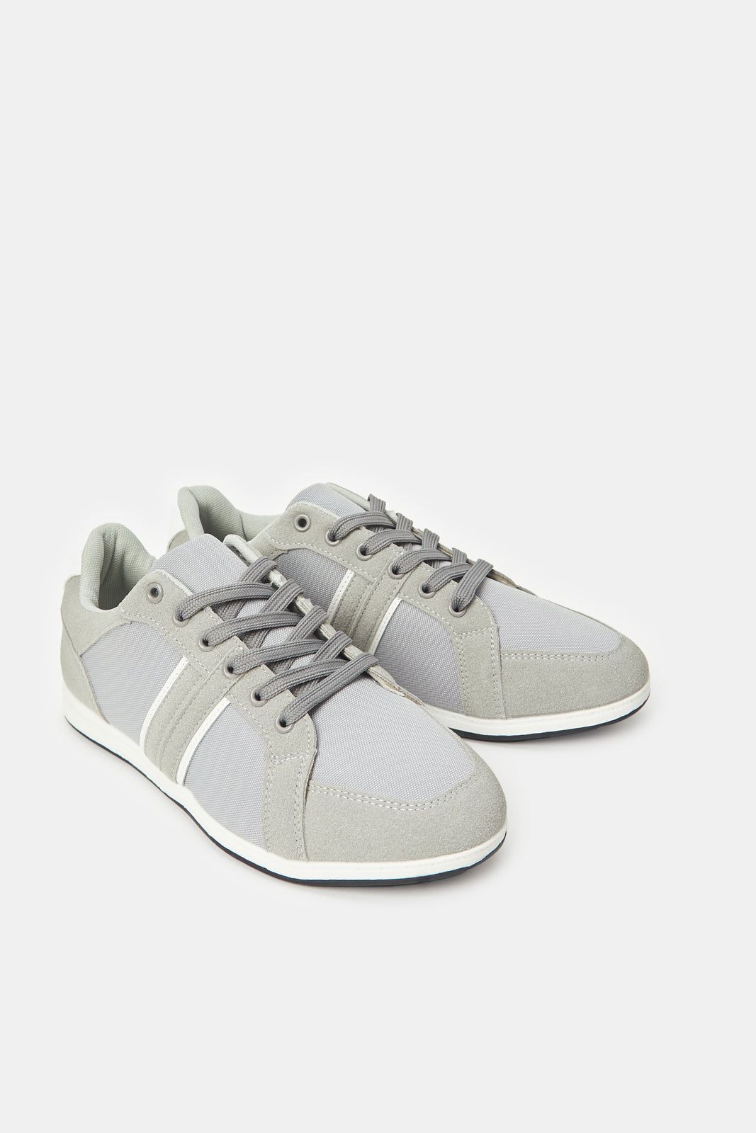 Men Grey Lace Up Sneakers sold by Redtag product image thumbnail 2