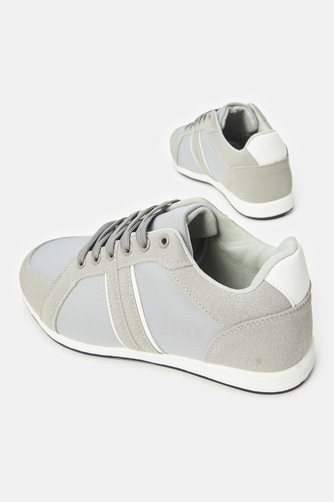 Men Grey Lace Up Sneakers sold by Redtag product image thumbnail 4