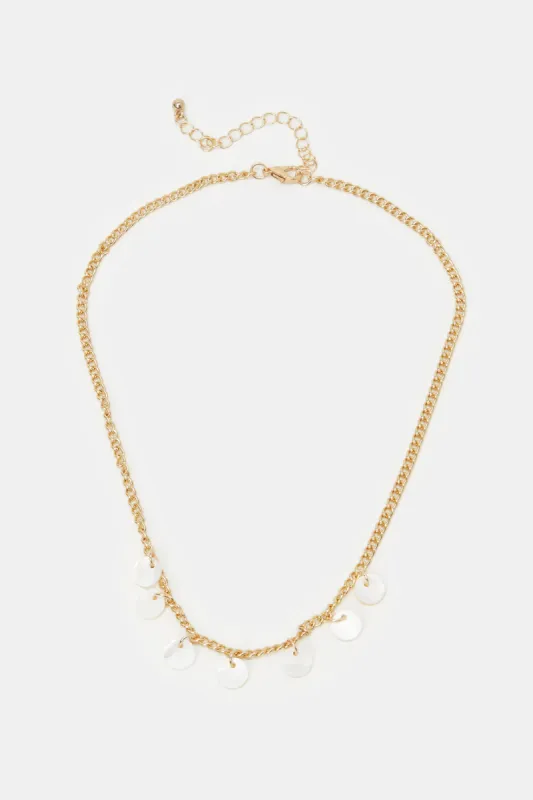 Women Assorted Embellished Necklace Set (3 Piece) sold by Redtag