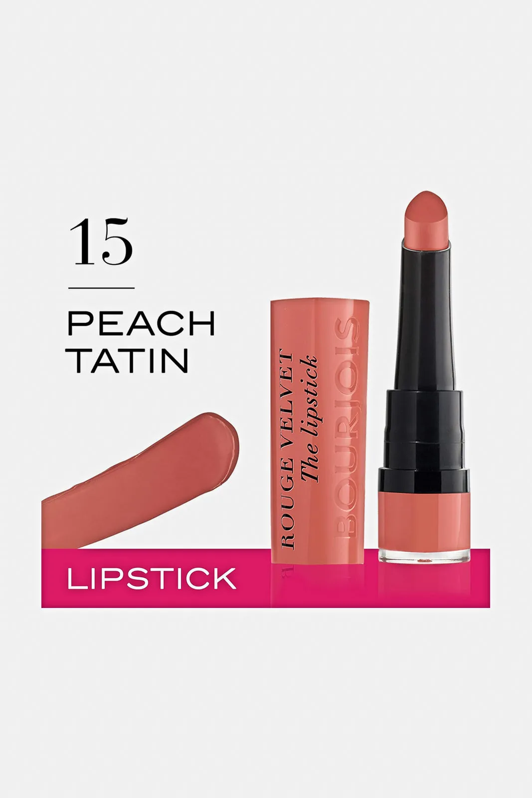 Bourjois Rouge Velvet The Lipstick Colour- 15- Peachy Nude sold by Redtag product image thumbnail 2