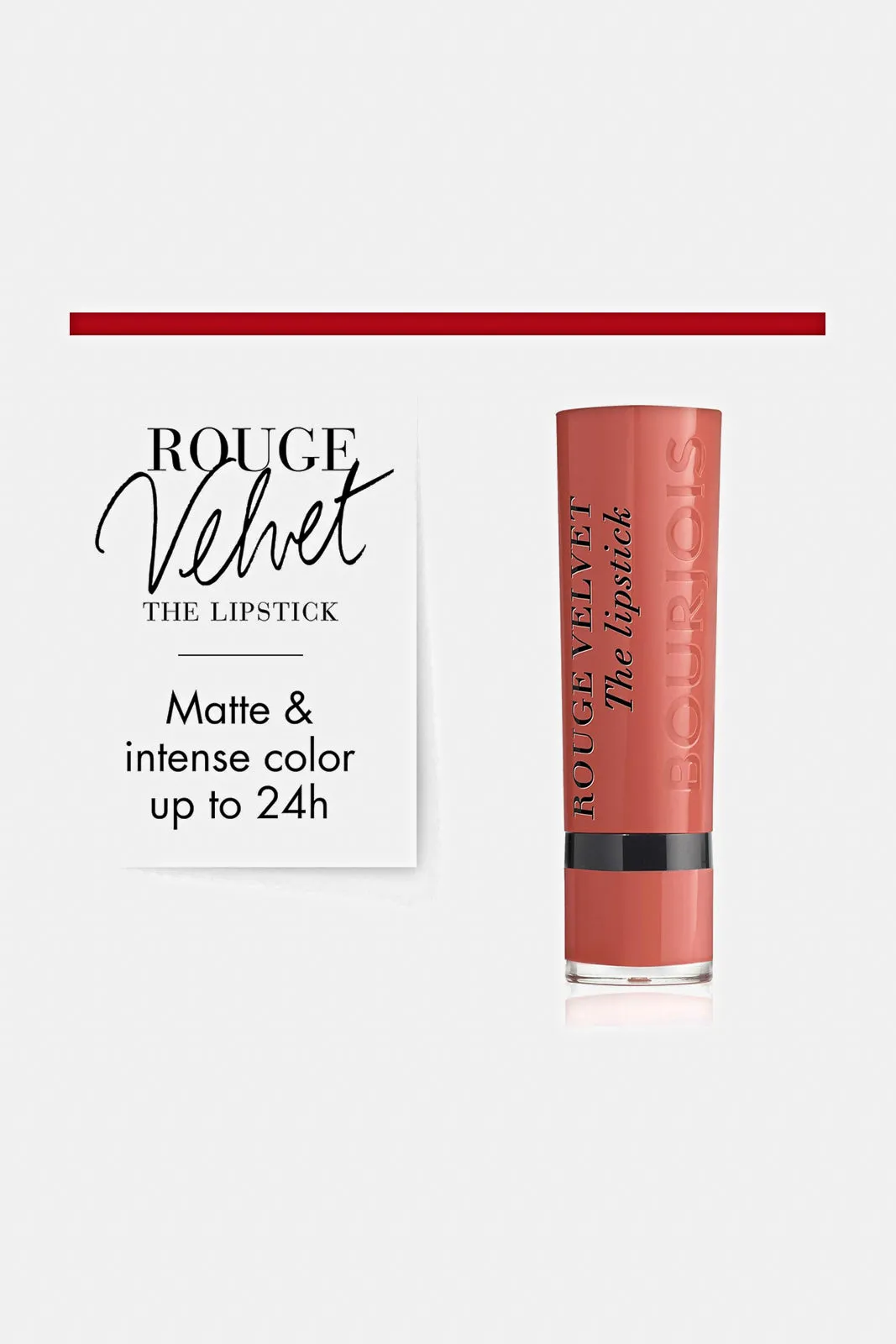 Bourjois Rouge Velvet The Lipstick Colour- 15- Peachy Nude sold by Redtag product image thumbnail 3