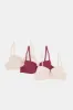 Women Assorted T-Shirt Bra Set (Pack of 3) sold by Redtag