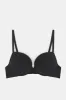 Women Black And White Double Push-Up Bra Set (2 Piece) sold by Redtag