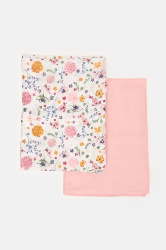 Women Pink Solid And Printed Set (Pack of 2) sold by Redtag