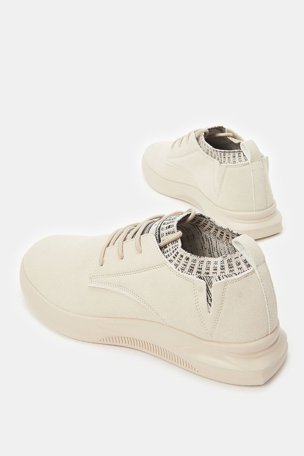 Men Beige Lace Up Derby sold by Redtag product image thumbnail 4