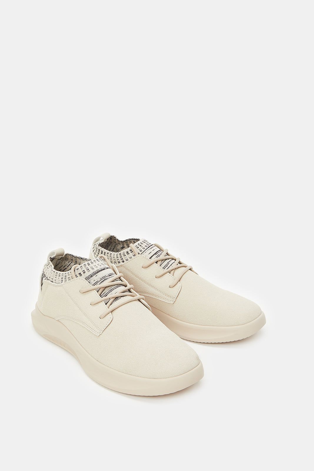 Men Beige Lace Up Derby sold by Redtag product image thumbnail 2