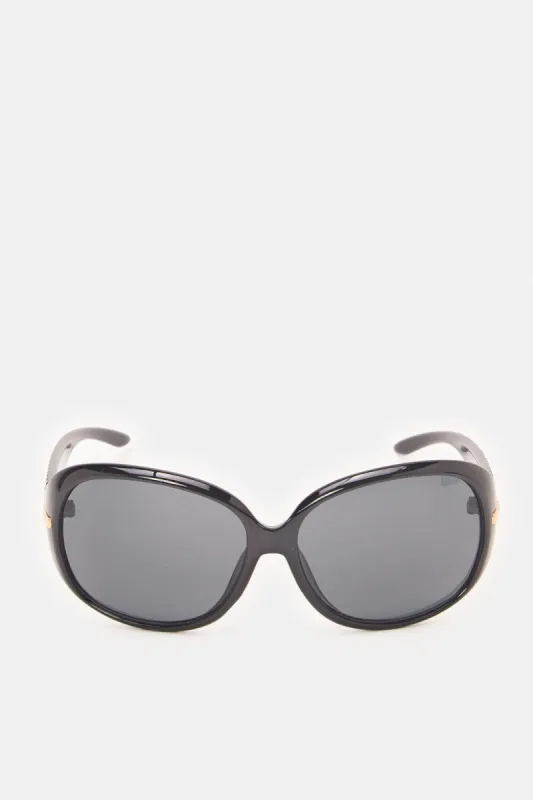 Women Black Oversized Sunglasses sold by Redtag