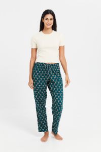 Women Green Woven Pyjama Bottom sold by Redtag