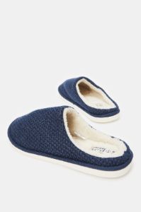 Men Navy Mule Slippers sold by Redtag