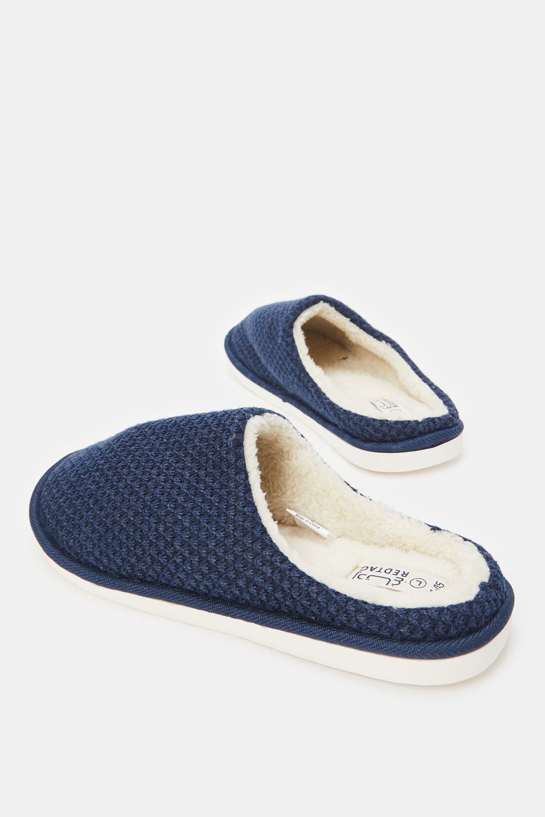 Men Navy Mule Slippers sold by Redtag product image thumbnail 4