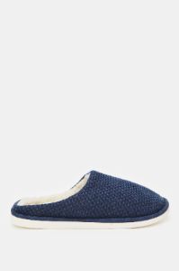 Men Navy Mule Slippers sold by Redtag