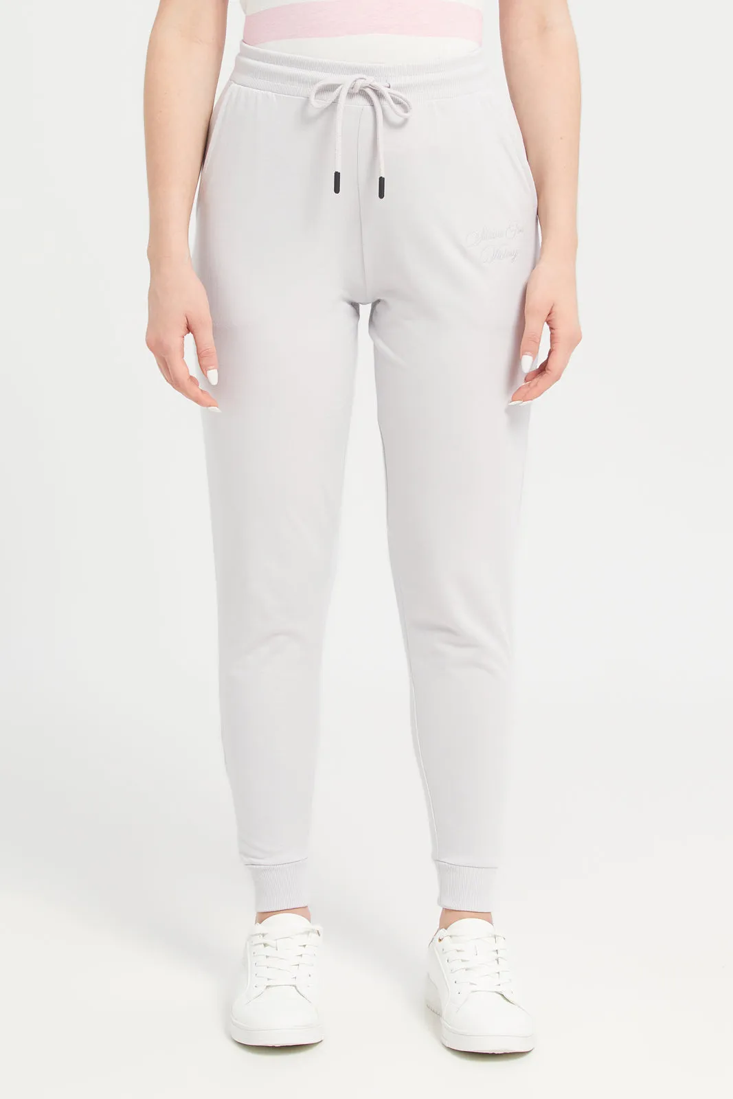 Women Grey Joggers sold by Redtag