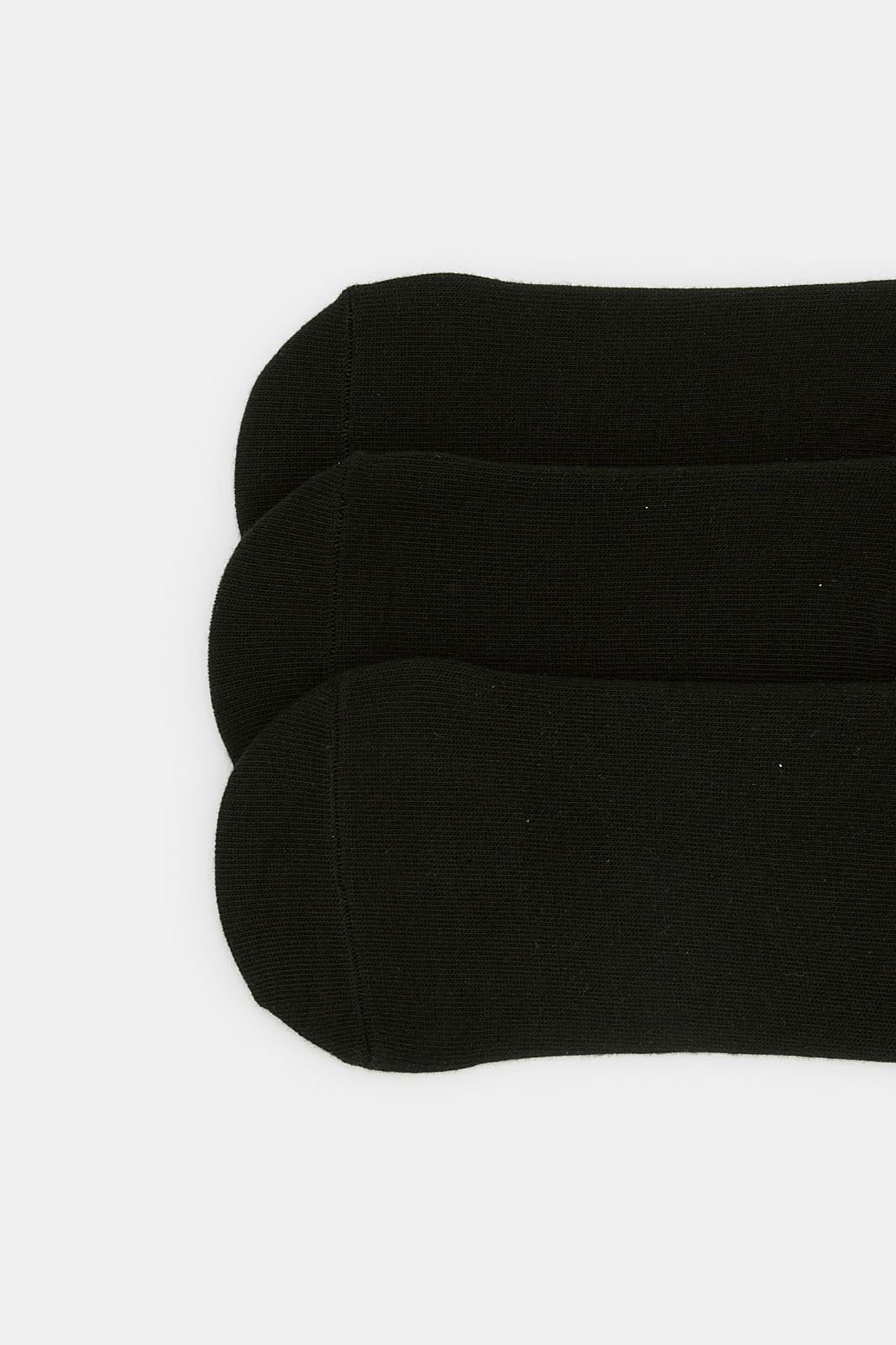 Men Black Invisible Socks Set (Pack of 3) sold by Redtag product image thumbnail 3