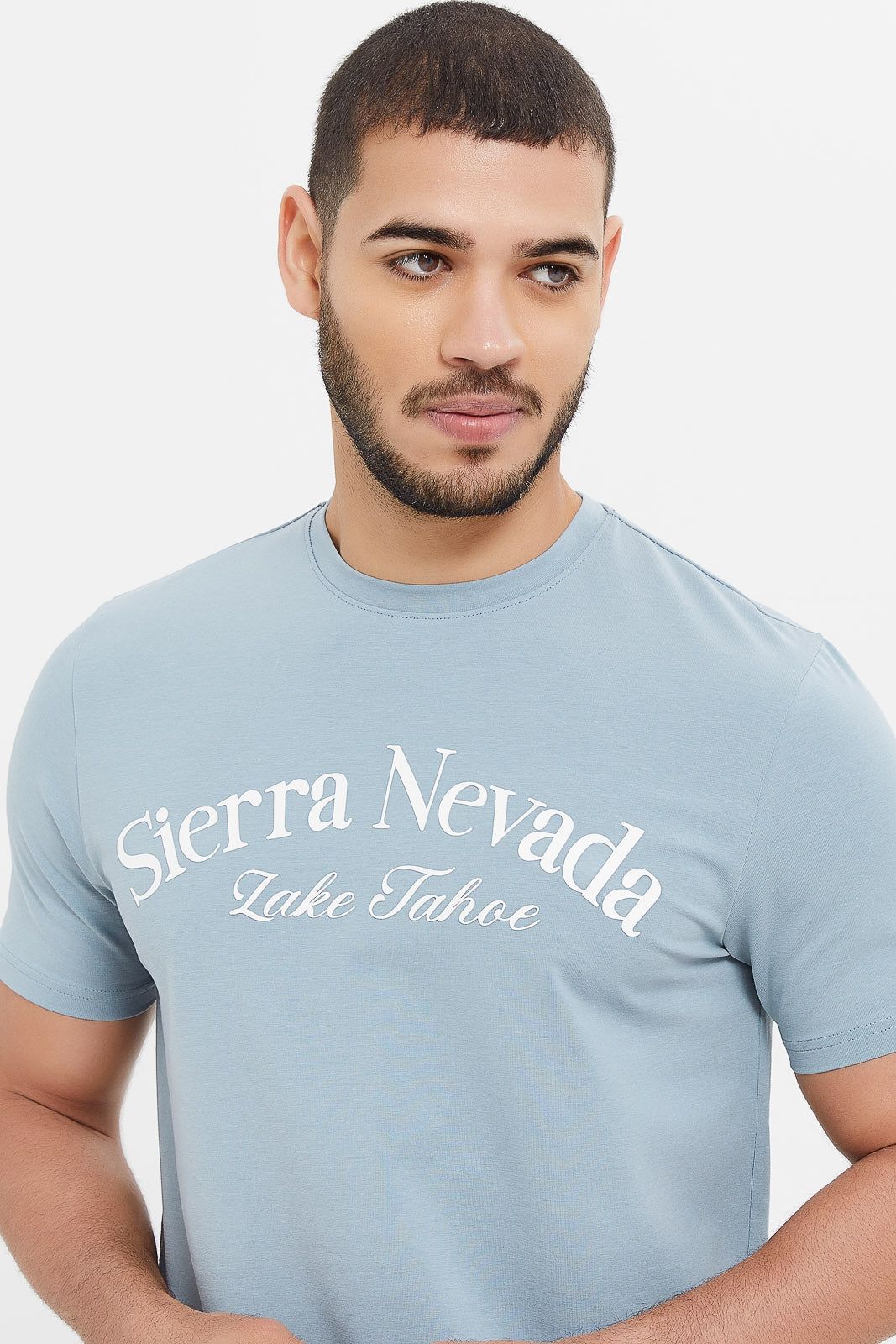 Men Blue Printed T-Shirt sold by Redtag product image thumbnail 4