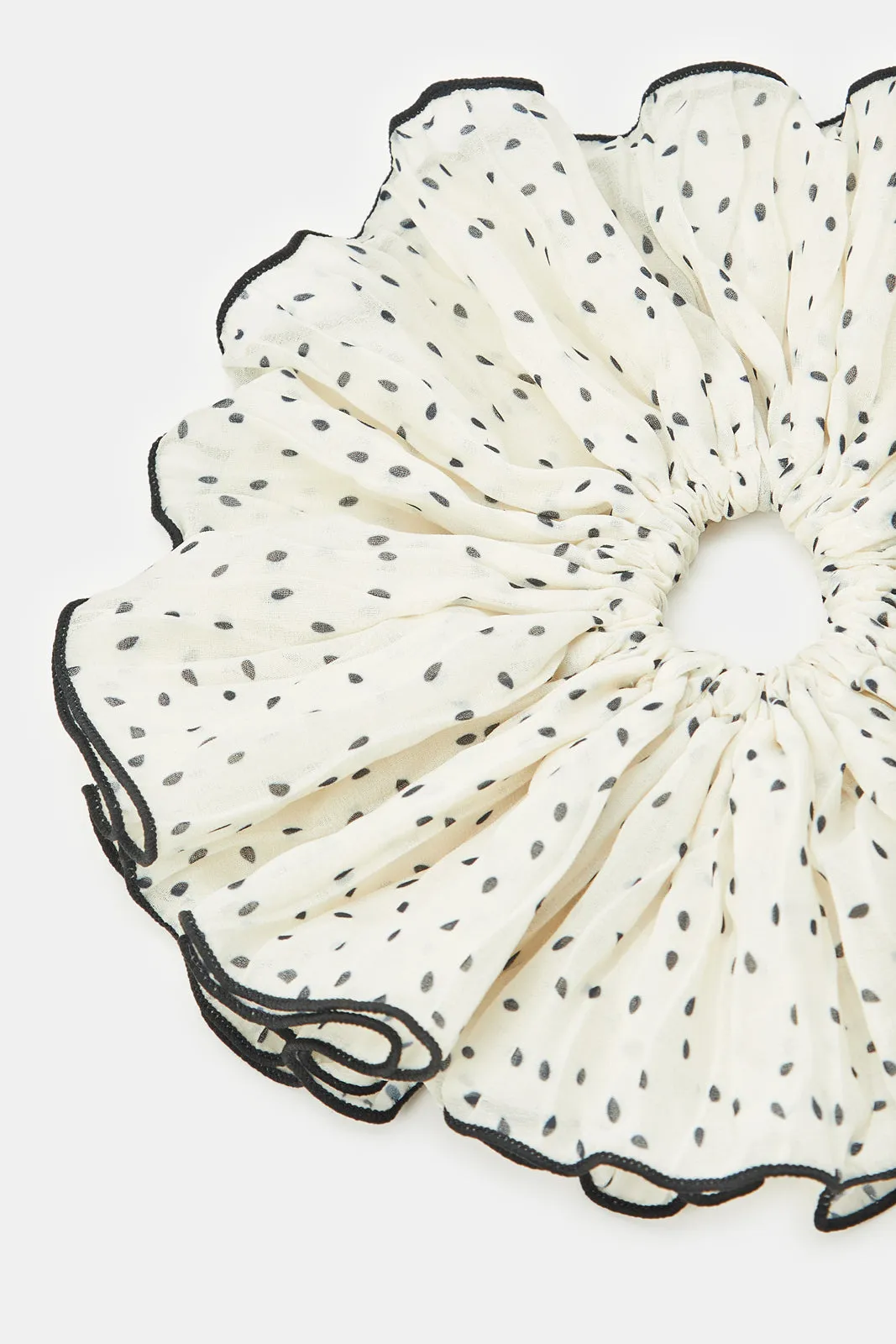 Women White Printed Scrunchy sold by Redtag product image thumbnail 3