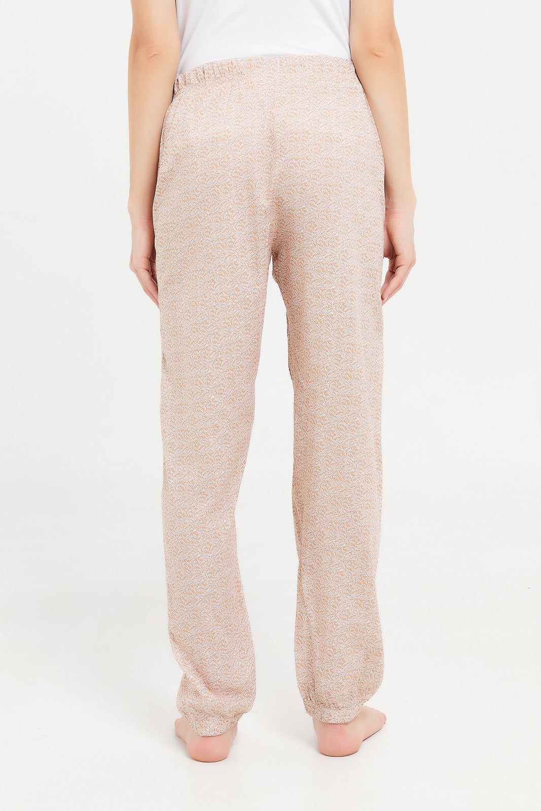 Women Beige Printed Pyjama Bottom sold by Redtag product image thumbnail 3