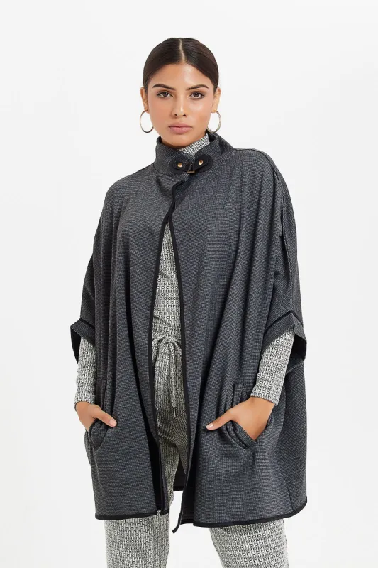 Women Charcoal Cardigan sold by Redtag