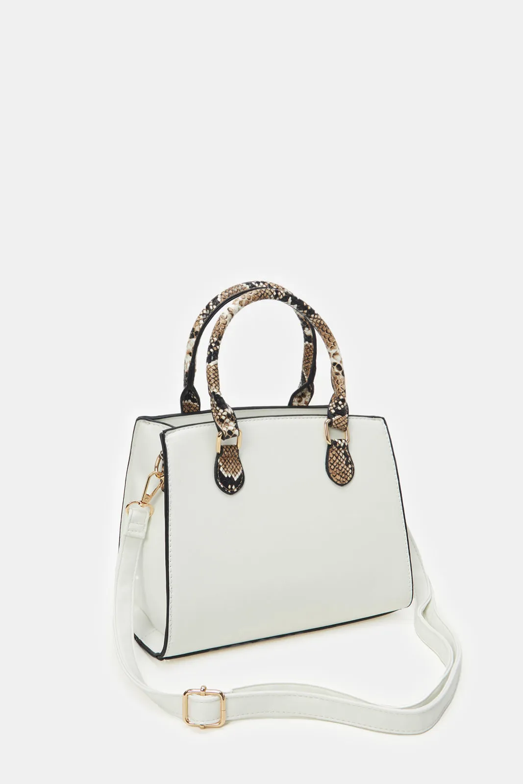 Women White Animal Print Day Bag sold by Redtag product image thumbnail 2