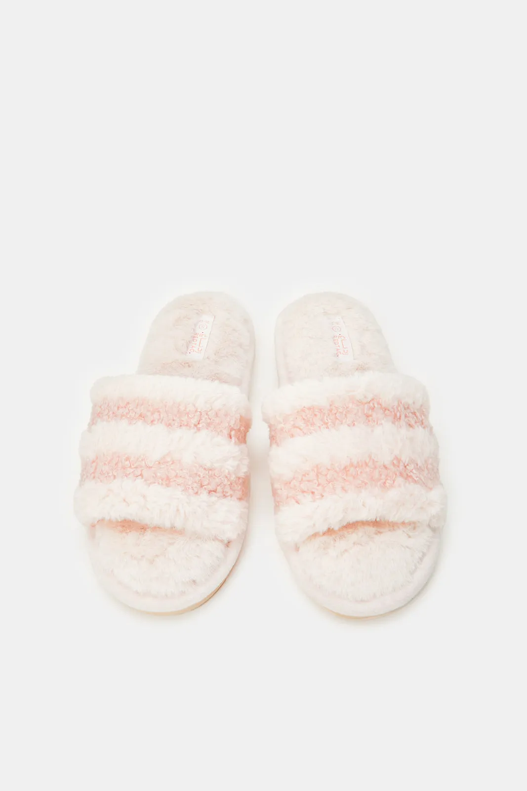 Women Pink Striped Slipper sold by Redtag product image thumbnail 2