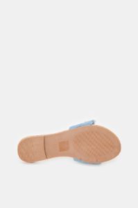 Women Blue Denim Bow Mule sold by Redtag