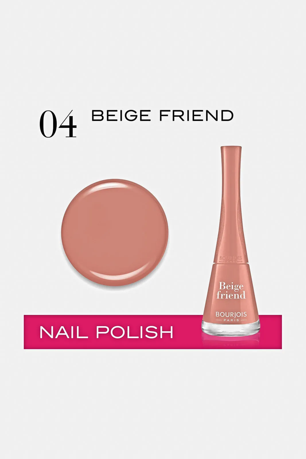 Bourjois 1 Seconde Nail Polish Colour 04- Beige Friend sold by Redtag product image thumbnail 2