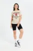 Women Beige We Bare Bears Printed T-Shirt sold by Redtag