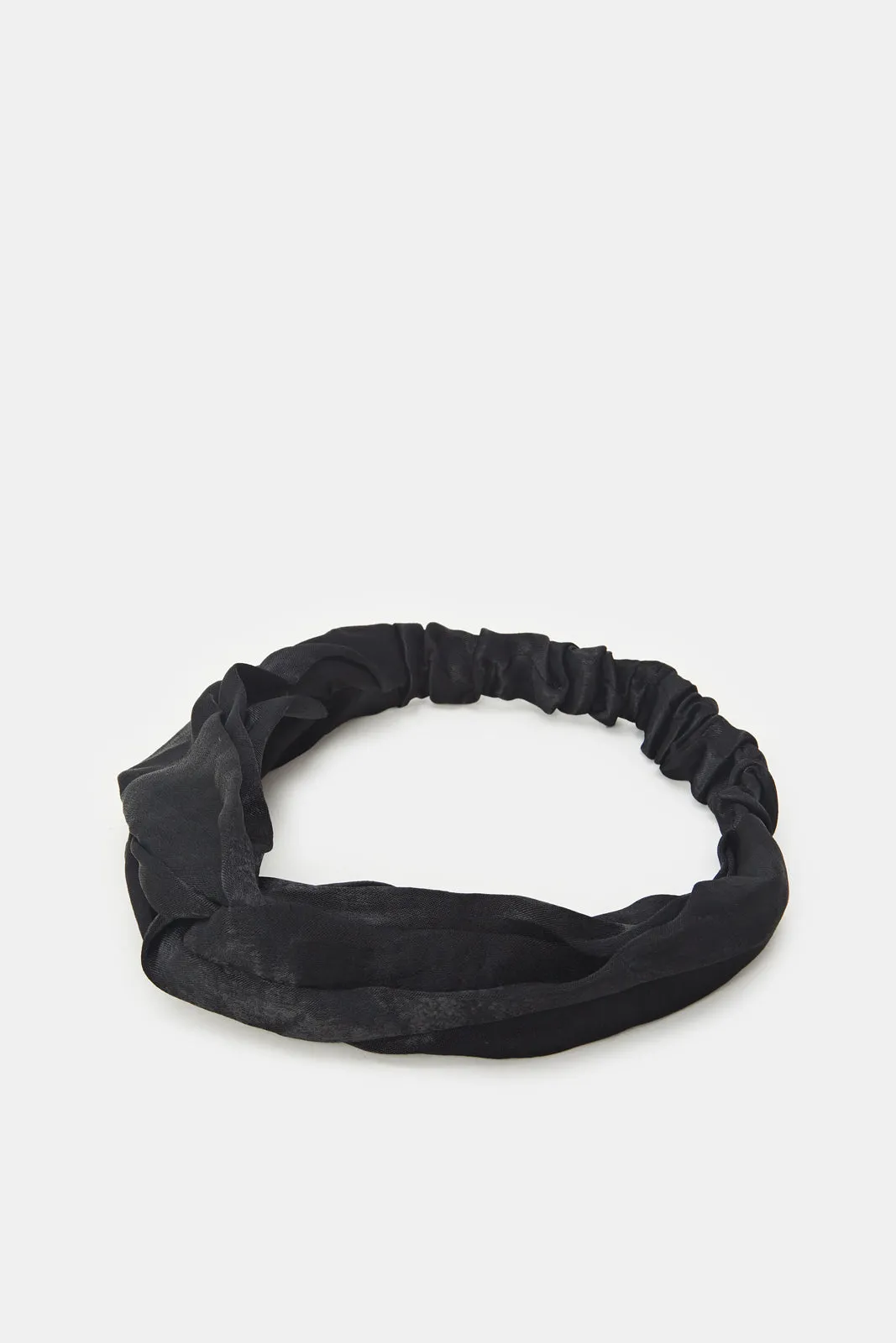 Women White And Black Printed Hair Wrap Set (2 Piece) sold by Redtag product image thumbnail 2