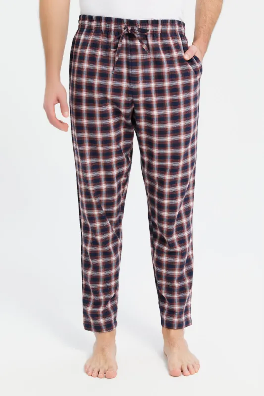 Men Assorted Check Pyjama Bottom sold by Redtag