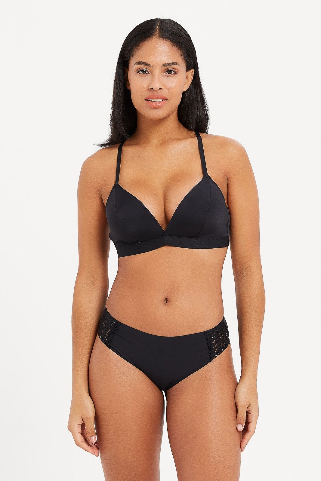 Women Assorted Non-Wired Bras Set (Pack of 3) sold by Redtag product image thumbnail 4