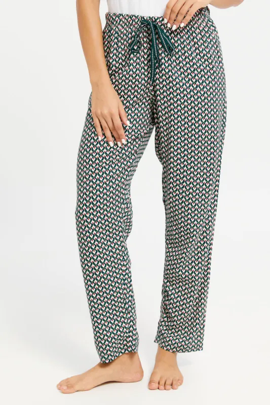 Women Assorted Woven Pyjama Bottom sold by Redtag