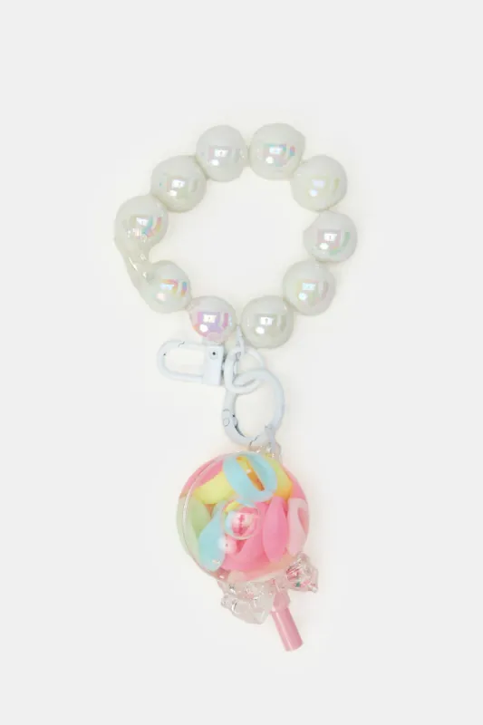 Women Multicolour Key Ring sold by Redtag