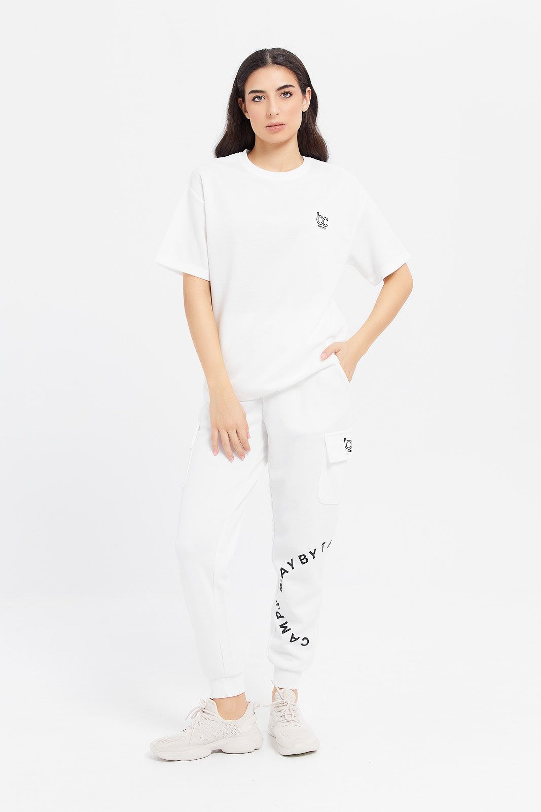 Women Ivory Printed Joggers sold by Redtag product image thumbnail 2