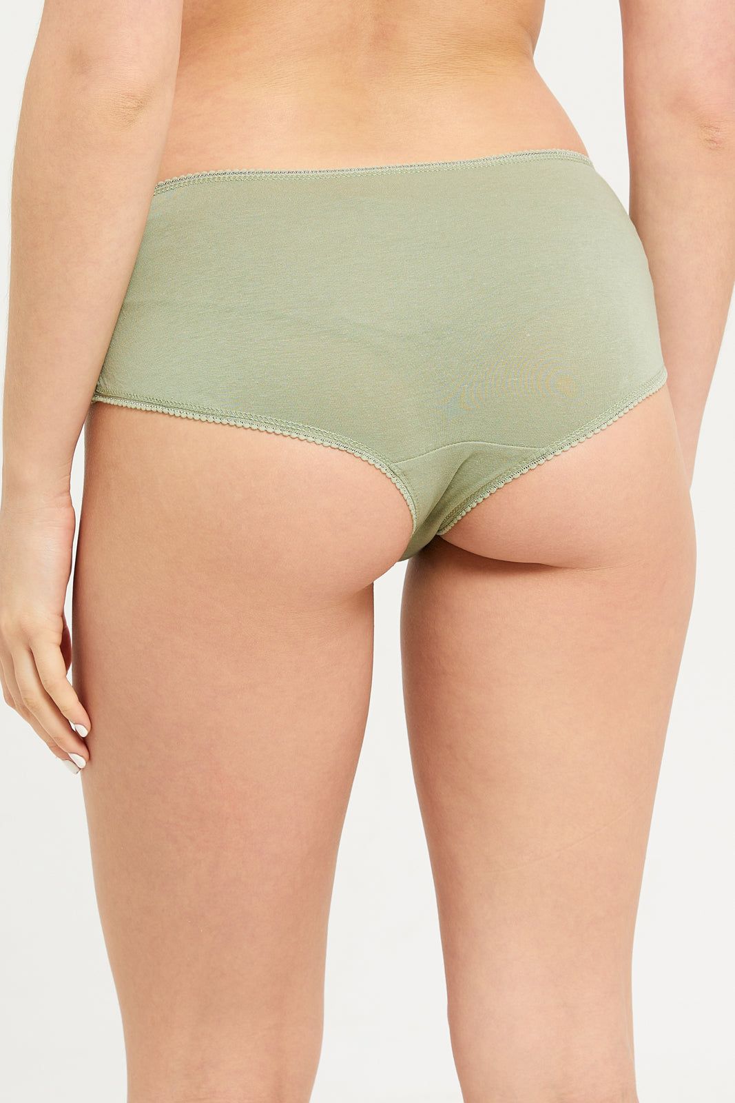 Women Basic Boyleg Brief Set (Pack Of 5) sold by Redtag product image thumbnail 5