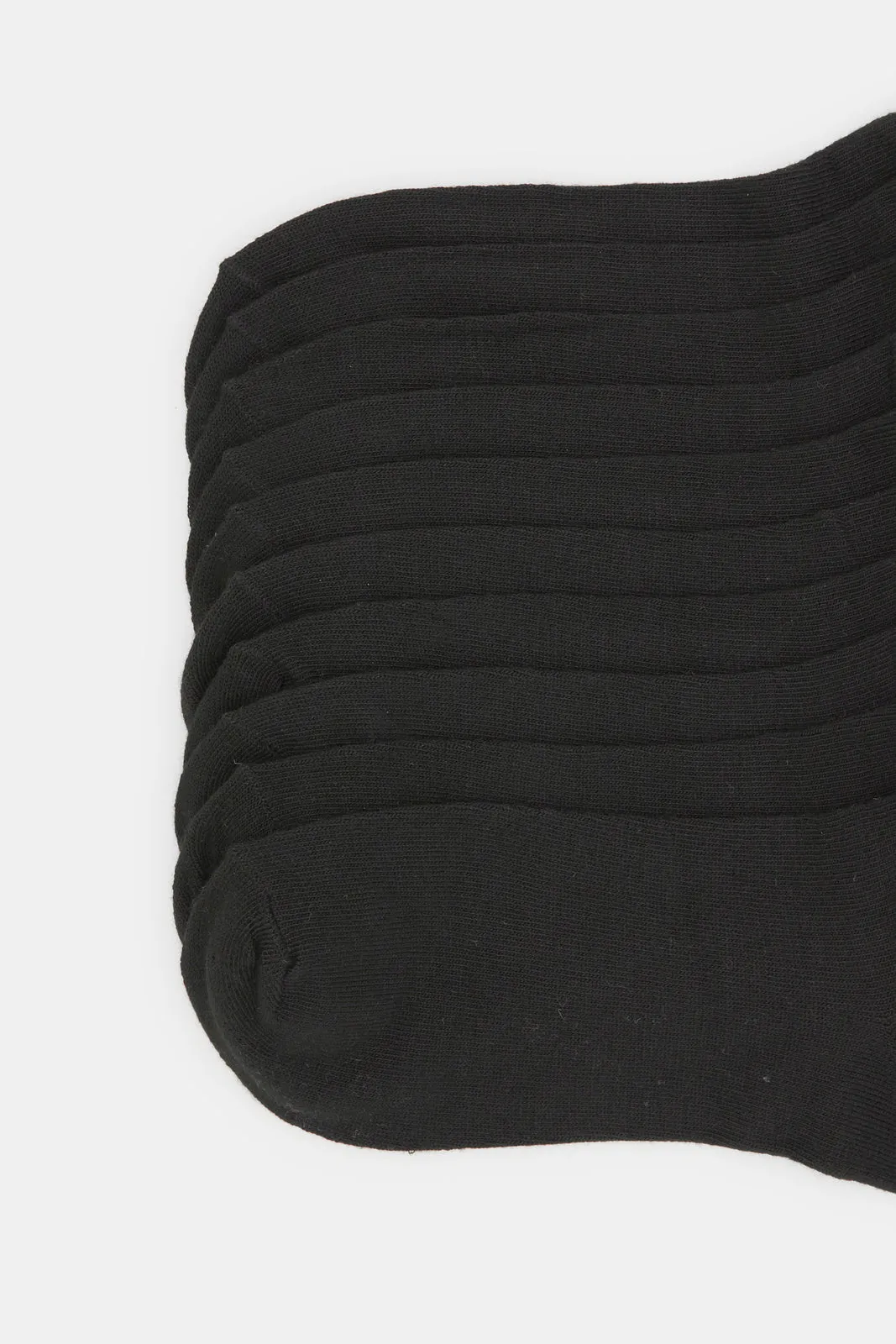 Women Black Basic Ankle Box Socks (10 Pairs) sold by Redtag product image thumbnail 2