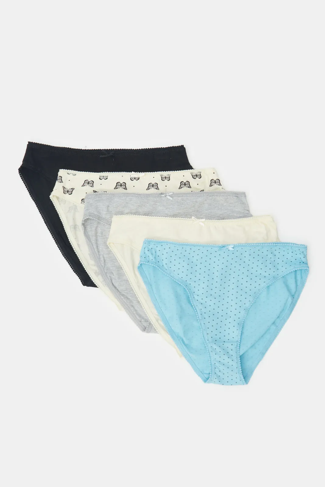 Women Assorted Hi-Leg Brief Set (5 Piece) sold by Redtag product image thumbnail 2