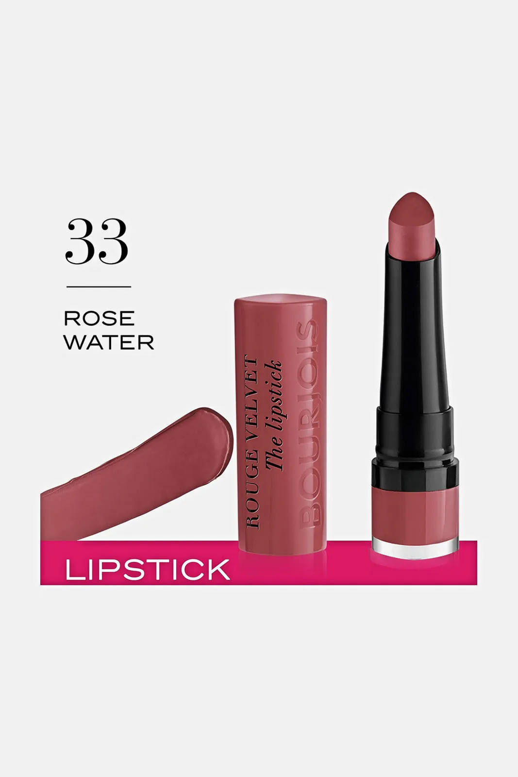 Bourjois Rouge Velvet The Lipstick Colour 33- Rose Water sold by Redtag product image thumbnail 2