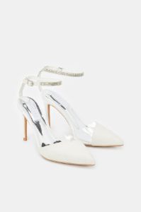 Women Silver Embellished Shoe sold by Redtag