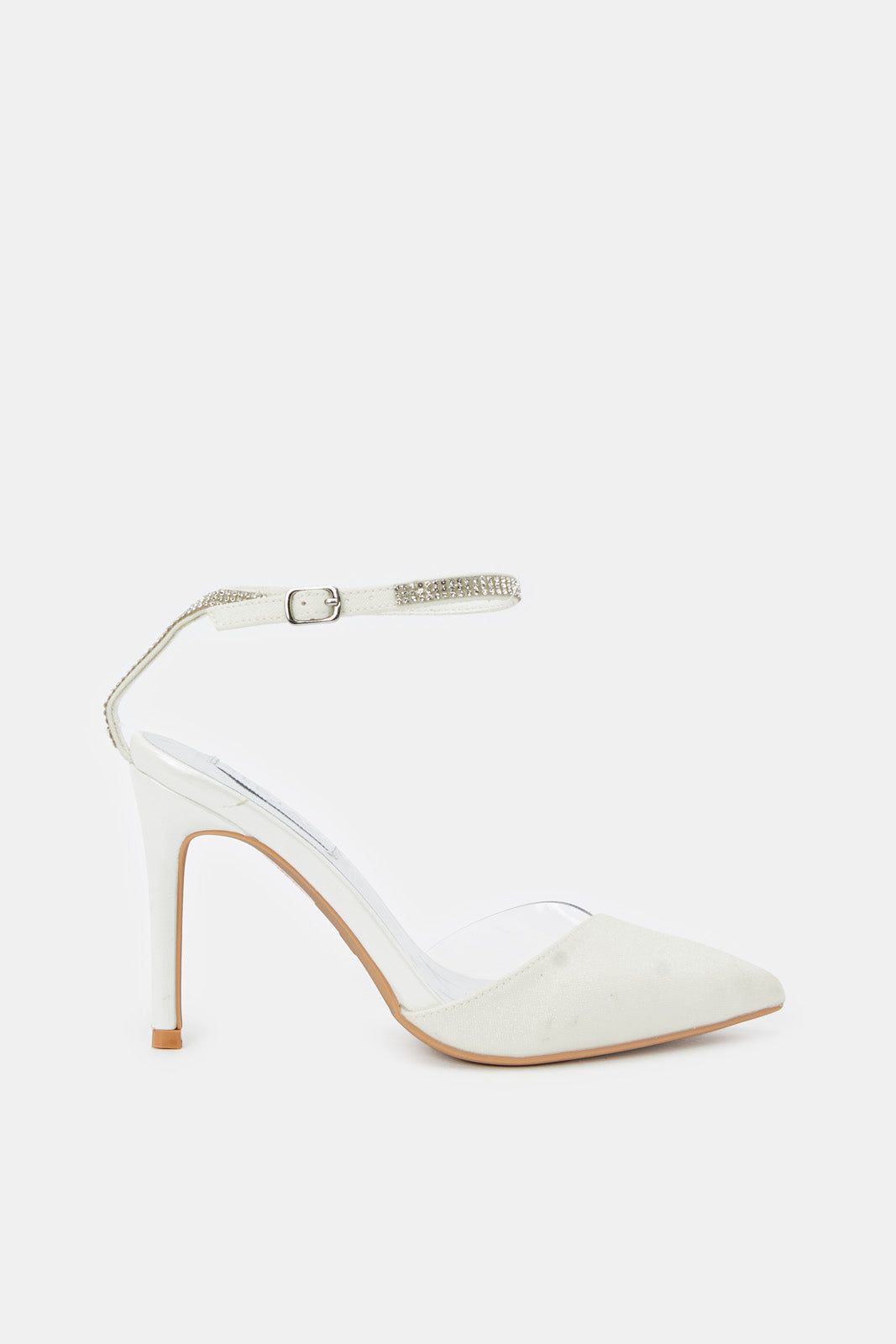 Women Silver Embellished Shoe sold by Redtag